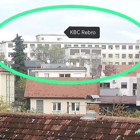 זאגרב Studio Apartman Jordanovac Rebro, 300 M Od Bolnice Rebro מראה חיצוני תמונה