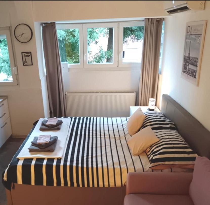זאגרב Studio Apartman Jordanovac Rebro, 300 M Od Bolnice Rebro מראה חיצוני תמונה