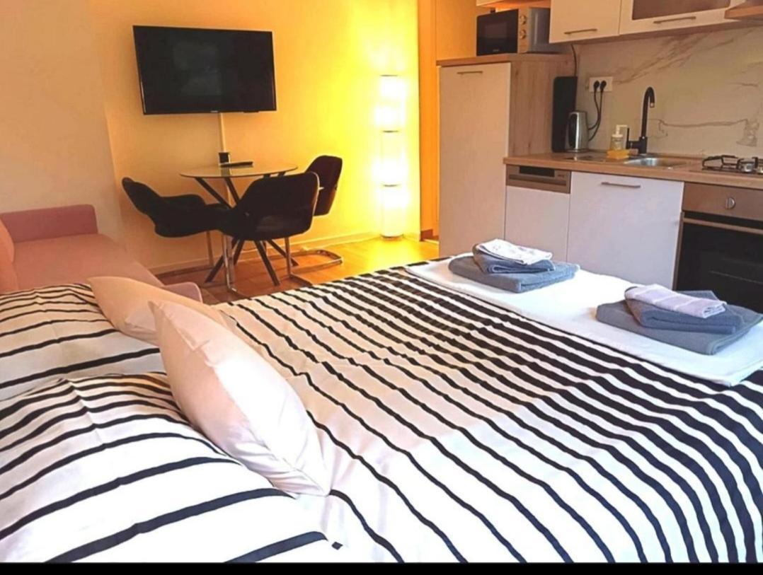 זאגרב Studio Apartman Jordanovac Rebro, 300 M Od Bolnice Rebro מראה חיצוני תמונה